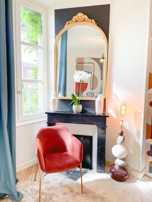 Appartement Cote Jardin - Centre Alençon Dış mekan fotoğraf